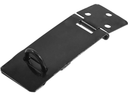 Cerradura de seguridad para puerta, negra, juego de metal de 75 mm CHABERLU (dd46f8502f9b15504c980847f864e834)