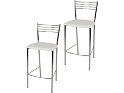 Conjunto de 2 Bancos T M C S Elena SGM152BI (Branco - 93x42x45 cm - Aço)