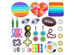 Ats-set De Juguetes Sensoriales Antiedad Para Niños Y Adultos Herramientas De Terapia Sensorial Juguetes De Apretar Para Manos