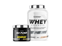 Programa de acondicionamiento físico energético 100 Whey Protein Advanced 900 g Galleta sin bomba Xtreme Pinha Colada Superset Nutrición