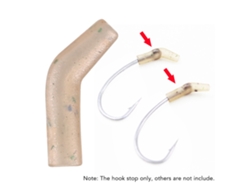 2026rebe-30/50/100 Pcs Aligner De Anzuelo Curvo Anti-enredos Mangas Tubo Línea Pesca Carpa Accesorios Rig