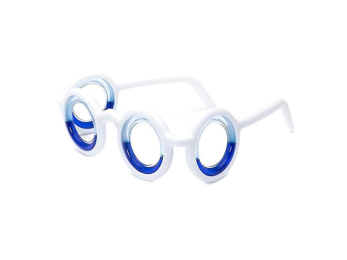 Gafas Anti-mareo Para Viajeros Con Líquido Azul Para Curar El Mareo En El Coche - Plemdea