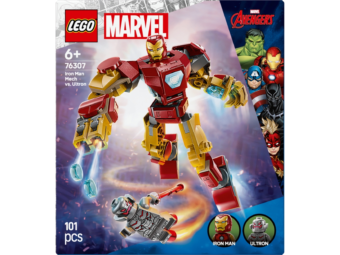 Robô do Iron Man contra Ultron - 76307 LEGO-SUPER HERO 