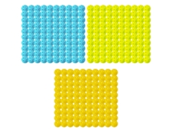 Juego de Pickleball para interiores Franklin X 26 amarillo, 100 piezas, pelotas resistentes
