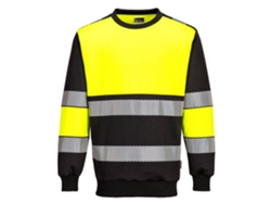 Sudadera Pw3 De Alta Visibilidad - Clase 1 Amarillo Negro / 5xl