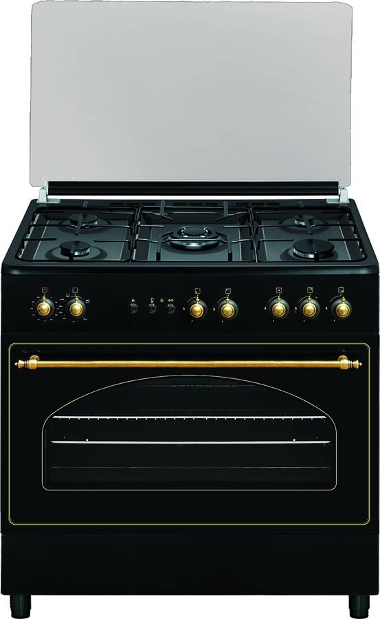 Cocina VITROKITCHEN RU9060B (110 L - Gas Butano-propano - Negro)