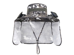 Sombrero Solar Chrui Con Ventilador Doble Y Protección Upf 50+ (s2)