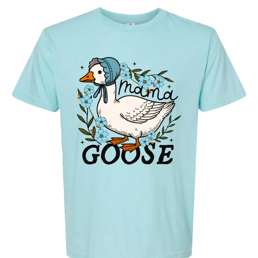 Mama Goose T-shirt Unisex Rockinstone Size:xxxl
