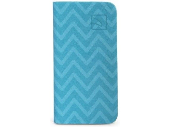 Funda iPhone 6, 6s, 7, 8 TUCANO Libro Zigzag Azul