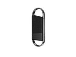 Mini grabadora digital activa con llavero USB, reproductor MP3 de 192 kbps para grabar, 32 GB, Yizhood (negro)