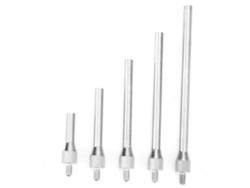 5 Peças Sonda De Agulha Para Indicador Dial De Teste Com Contato D3.0mm Comprimentos L10/20/30/40/50