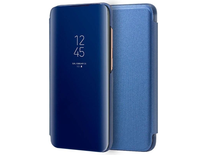 Funda Samsung Galaxy A70 COOL Clear View Azul