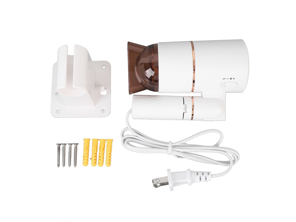 Secador De Pelo Iónico Con Mango De Trípode Plegable, 3 Niveles De Calor, Portátil, 110 V