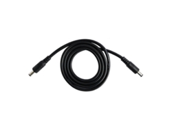 Cable de alimentación con conectores macho de 5,5 x 2,1 mm y extensión eléctrica LALAMOLI (sin tamaño especificado)