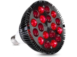 Lámpara de terapia con luz roja e infrarroja con 18 LED.