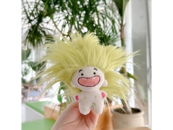 Lindo Y Pequeño Peluche De Dibujos Animados Con Algodón Pp Para Niños Y Decoración Verde