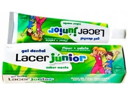Pack LACER Junior Fluor + Calcio Gel Sabor Menta 75 ml