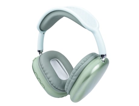 Auriculares Cojines Inalámbricos Inalámbricos M2 Tec P9 Verde