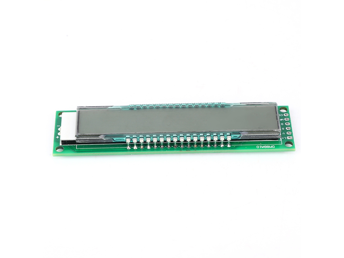 Panel De Visualización Lcd De 16 Segmentos Y 10 Bits Con Módulo Led, Chip Tm1622, 5 V Cc, Azul