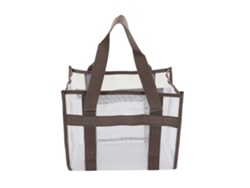 Bolsa De Malla Oxford Portátil De Gran Capacidad Para Guardar Conchas Marinas, Ideal Para La Playa, La Piscina Y Actividades Al Aire Libre.