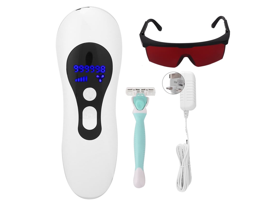 2026-depiladora Eléctrica Ipl Flash Professional 990000 Depiladora Eléctrica De Pelo Blanca