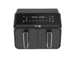 Freidora sin aceite Fagor Airfryer Fg2x4l, 8 l de capacidad, dos cestas de 4 l, 8 programas de cocción, 2200 W