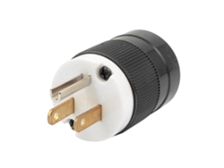 Adaptador De Enchufe Alimentación Estadounidense Nema 5-15p 15a 125v Para Enchufes Intercambiables