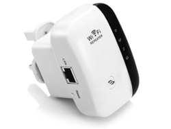 Extensor de rango inalámbrico, amplificador, repetidor WiFi 11n/g/b 2,4 GHz, fácil configuración con función WPS para un largo alcance y un rendimiento WiFi óptimo. Yizhood