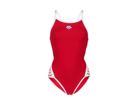 Bañador de Mujer para Natación ARENA Pieza Icons Super Fly Rojo (38)