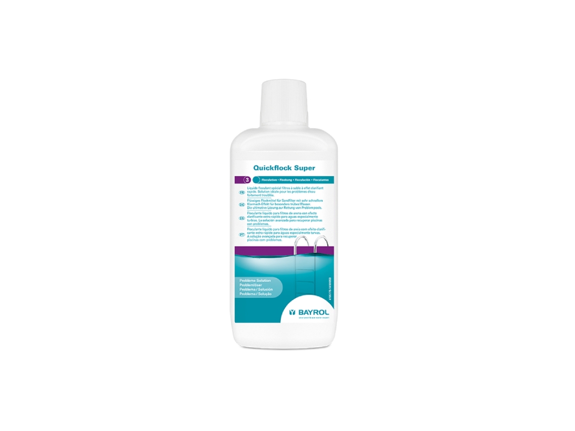 Quickflock Super Floculant Filter Líquido 1L