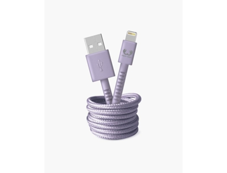 Cable Lightning FRESH 'N REBEL Morado