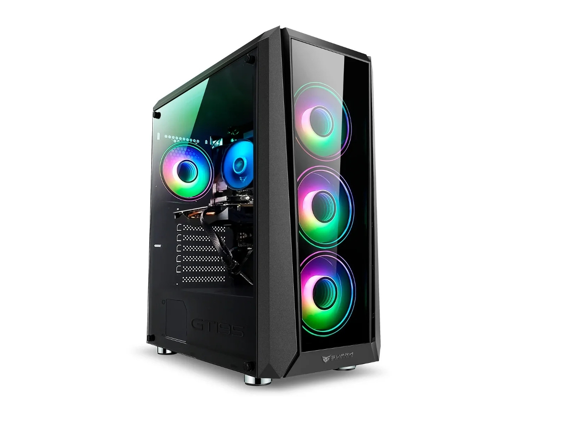 Desktop Gaming PC RACING (AMD Ryzen 5 4600G - AMD Vega 7 - RAM: 16 GB - 256 GB SSD)