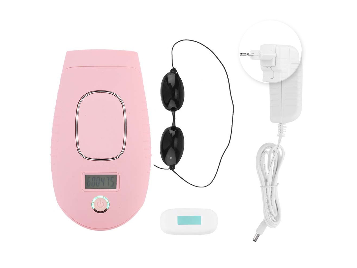 Máquina De Depilación Láser Portátil Mini Para Cuerpo Y Axilas Depilador Indoloro Rosa