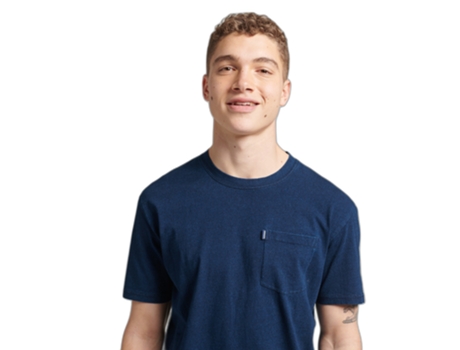 Camiseta para Hombre SUPERDRY (S - Algodón - Multicolor)