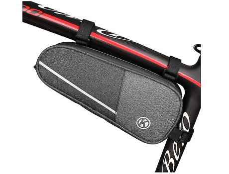 Bolsa para bicicleta, bolsa para guardar bicicletas, bolsa Triangular para cuadro de sillín, marco de barra transversal para bicicleta, BISBISOOUS