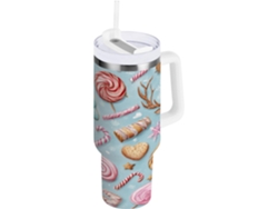 Vaso Botella Taza Acero Inoxidable - Vaso Térmico Portátil