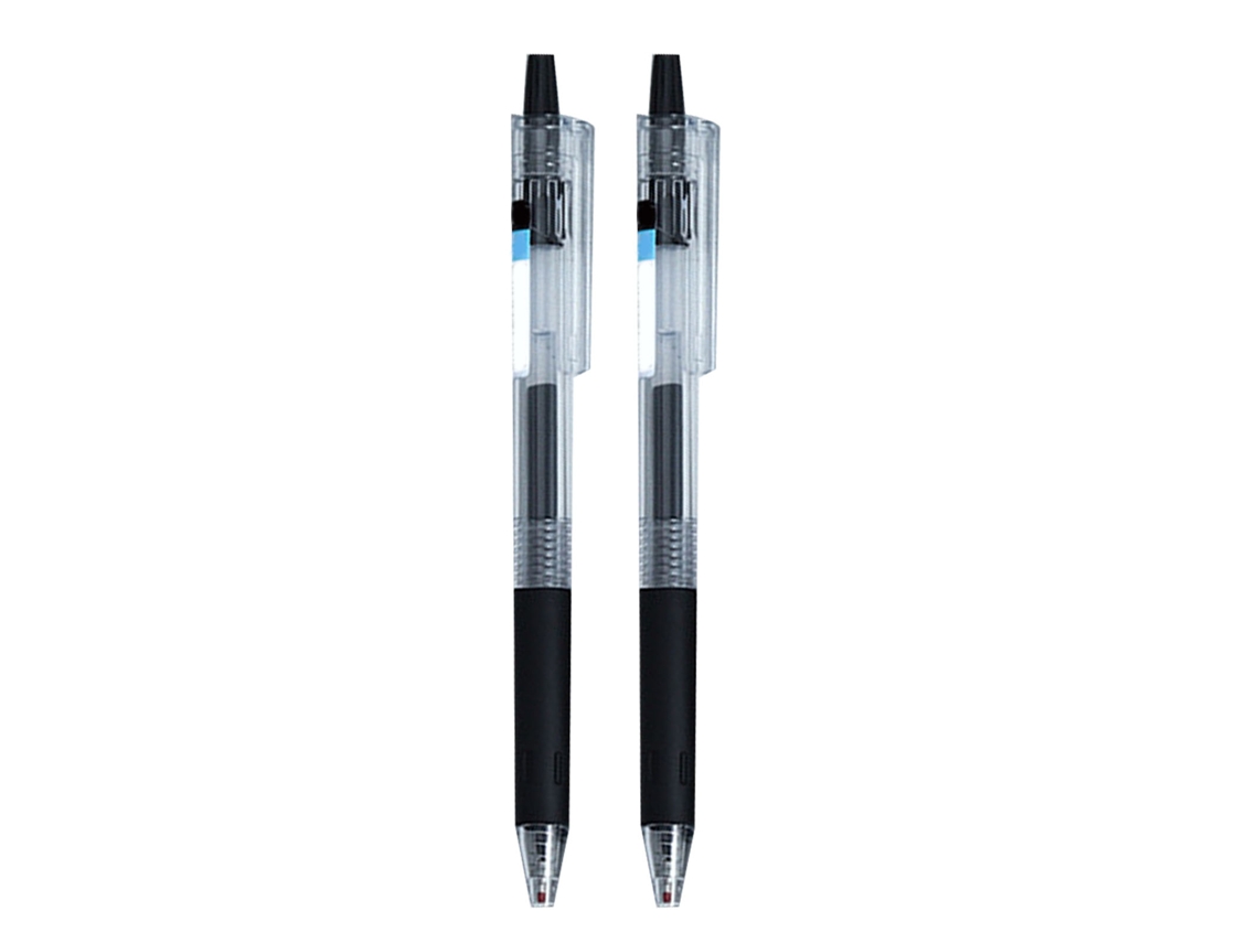 2026-bolígrafo Gel De Tinta Negra Con Punta St Plástico Para Escuela Oficina Estudiantes Suministros De Papelería Regalo Varilla Negra