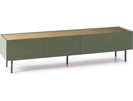 Mueble TV BAZAR MONDIALE Arista (Verde - MDF - 180x40x45 cm)