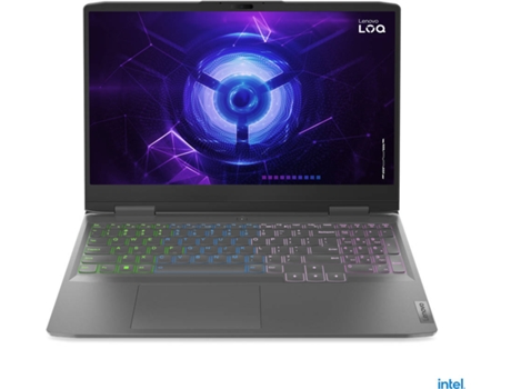 Portátil LENOVO Loq (15.6'' - Intel Core i5-12450H - RAM: 16 GB - 512 GB SSD - NVIDIA GeForce RTX 4050)
