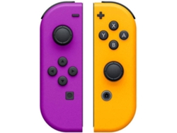 Par de mandos Joy-Con Izquierdo Morado Neón / Derecho Naranja Neónnegro YIZHOOD