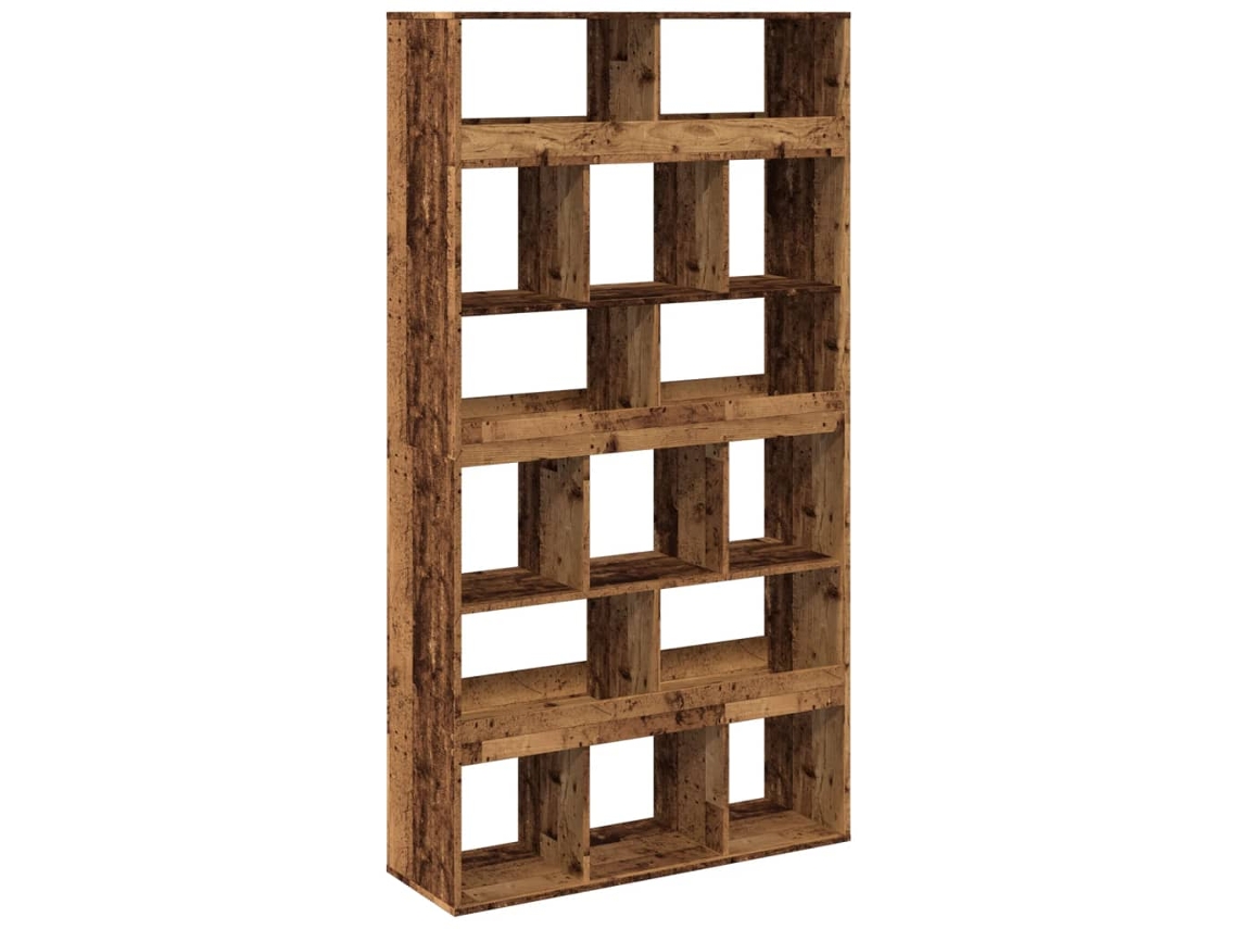 Estantería de madera antigua derivada MAISON EXCLUSIVE (100x33x187,5 cm)