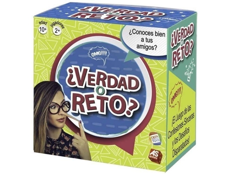 Juego Colectivo CEFA TOYS Verdad o reto? (Edad Mínima: 10)