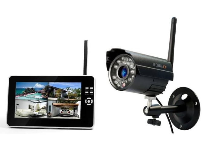 Kit Sistema de Vigilancia TECHNAXX Easy Security Camera Set TX-28