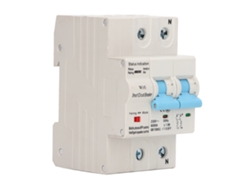 Disyuntor Inteligente Wifi 2p Din Rail Control Remoto Con Temporizador Ac230v 32a