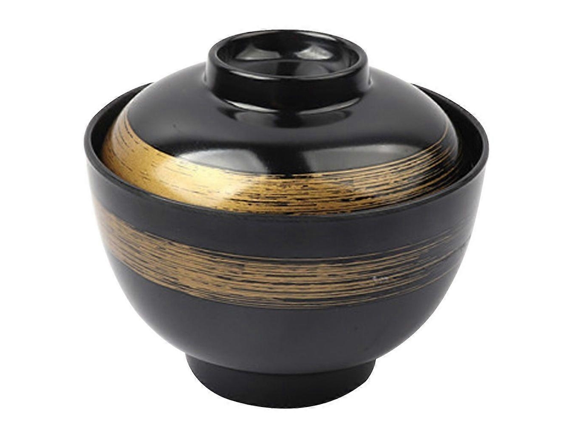 Conjunto De Cuencos De Sopa Tradicionales Japoneses Con Tapa Para Fideos Ramen Y Arroz Webake