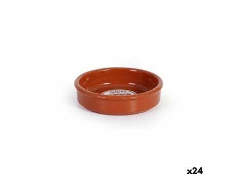 Cazuela AZOFRA Barro cocido 11,5 x 11,5 x 3 cm (24 Unidades)