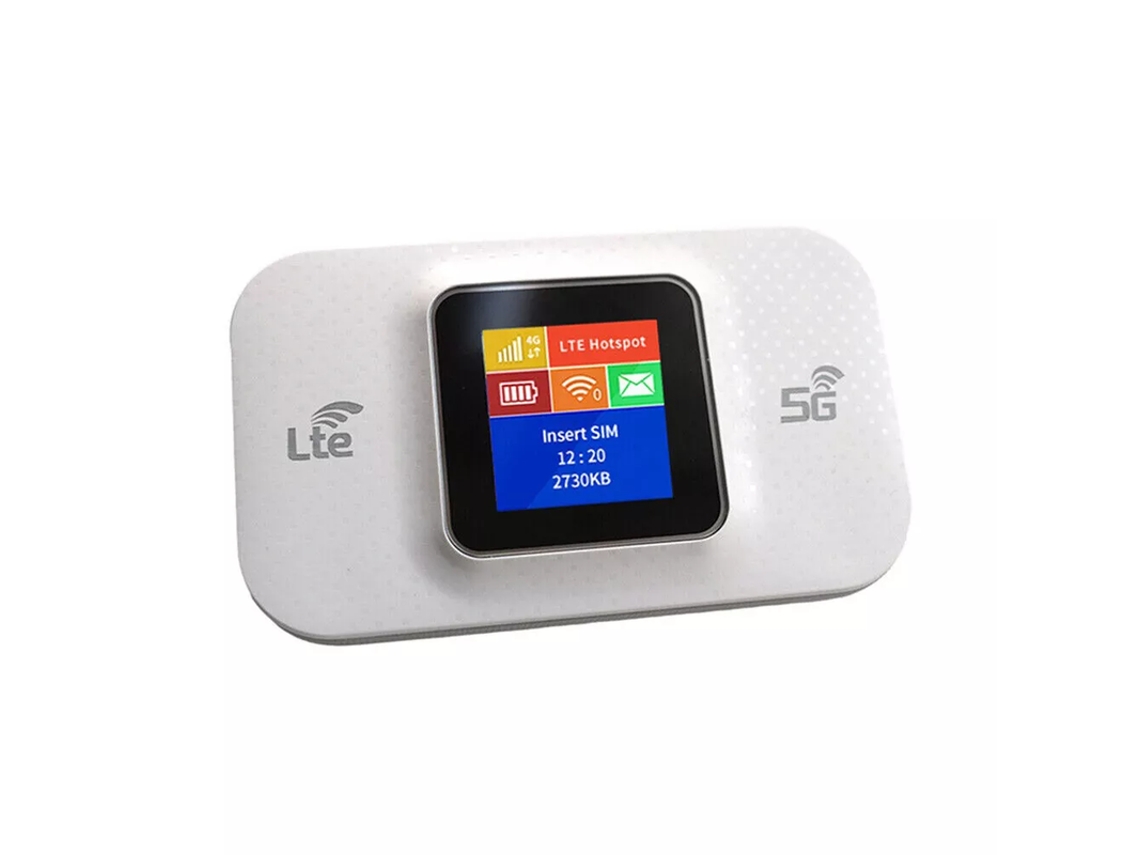 Router WiFi móvil ELORY 4G LTE, 150 Mbps, 3650 mAh