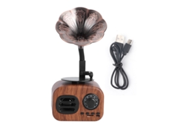 Altavoz Bluetooth Retro Creativo Con Ranura Para Tarjeta Para Pc, Teléfono Móvil, Tableta, Portátil.