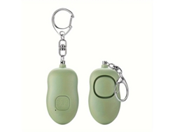 Usb - Alarma Personal Recargable Por Usb De 130 Db | Llavero Con Luz Led (apropiado Para Mujeres Y Personas Mayores), Recargable Y Duradera,