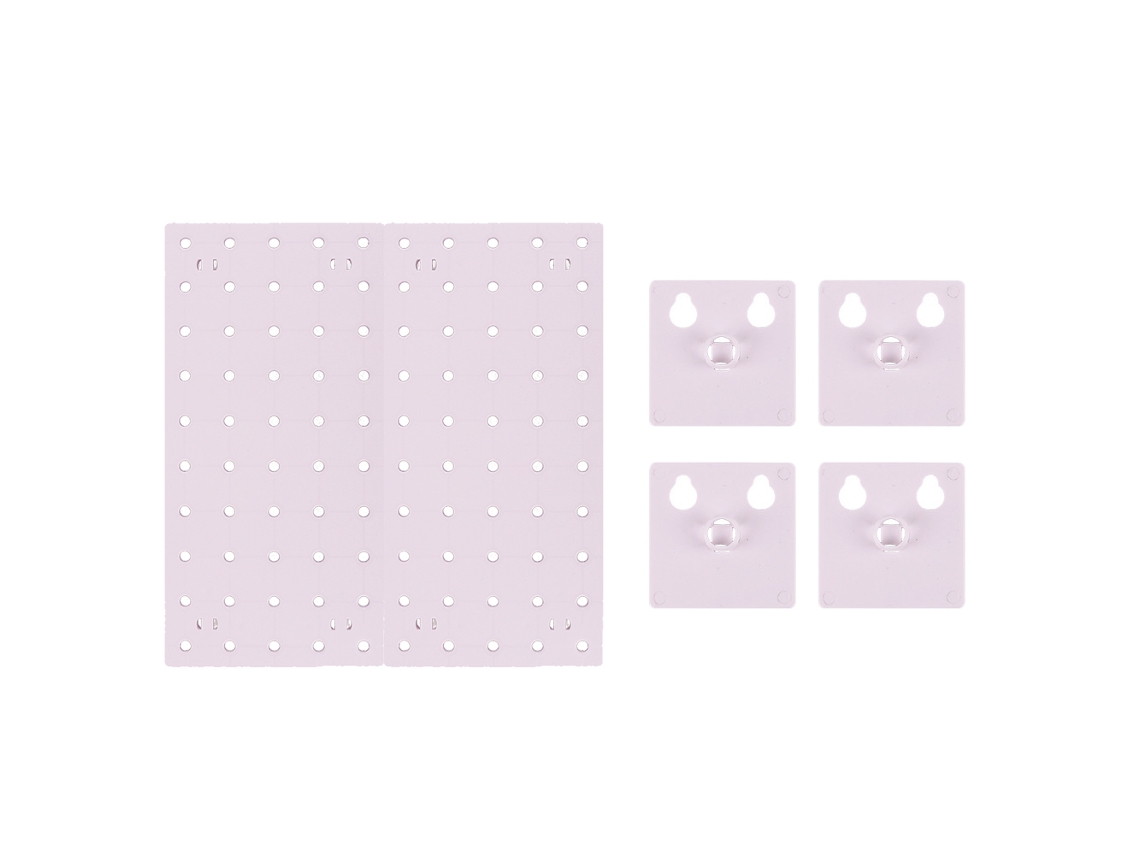 VVJIJILLY Suporte De Pegboard Horizontal Fácil De Instalar, Prateleira De Pegboard